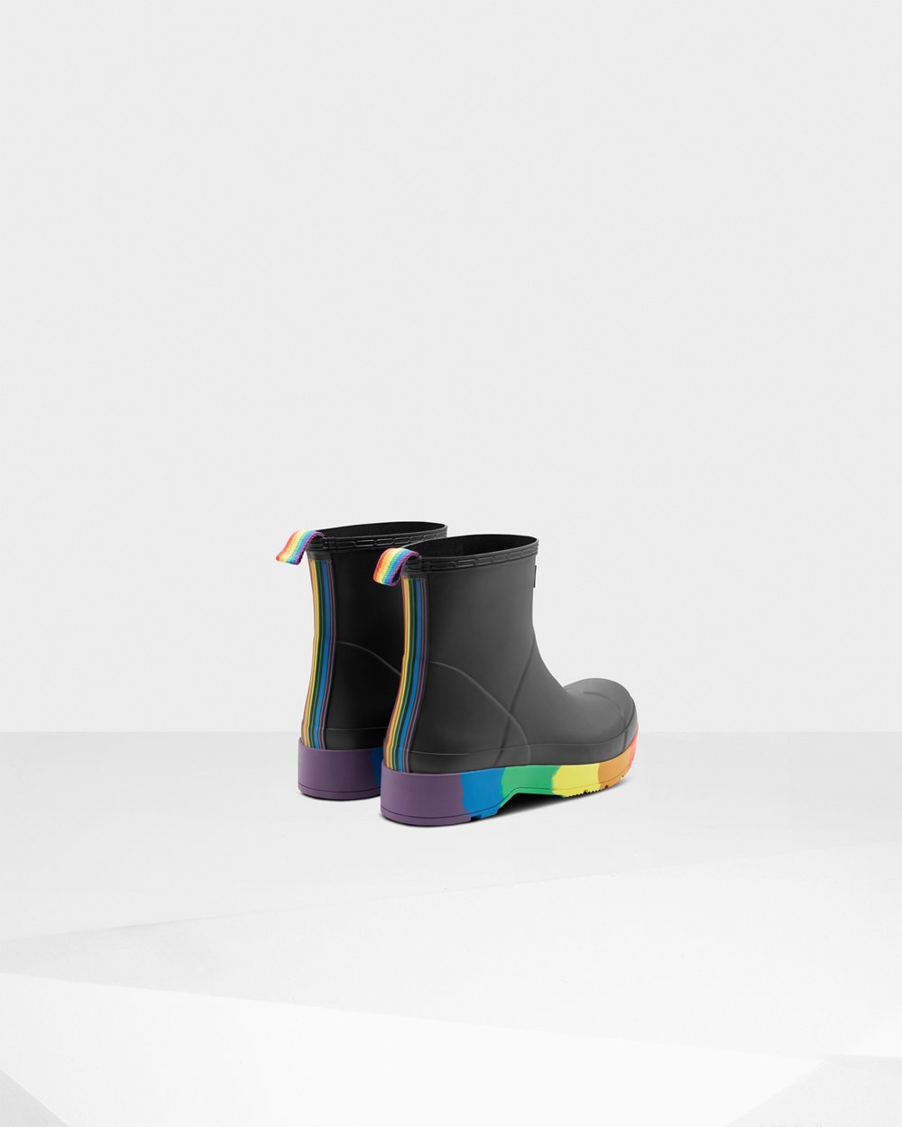 Play Boots Herr - Hunter Original Pride Heeled Rain - Svarta - 157943-YMA